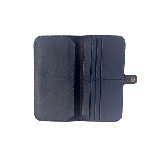 Genuine Leather Long Wallet – Slim, Stylish & Multi-Card Holder | Unisex Travel & Everyday Wallet